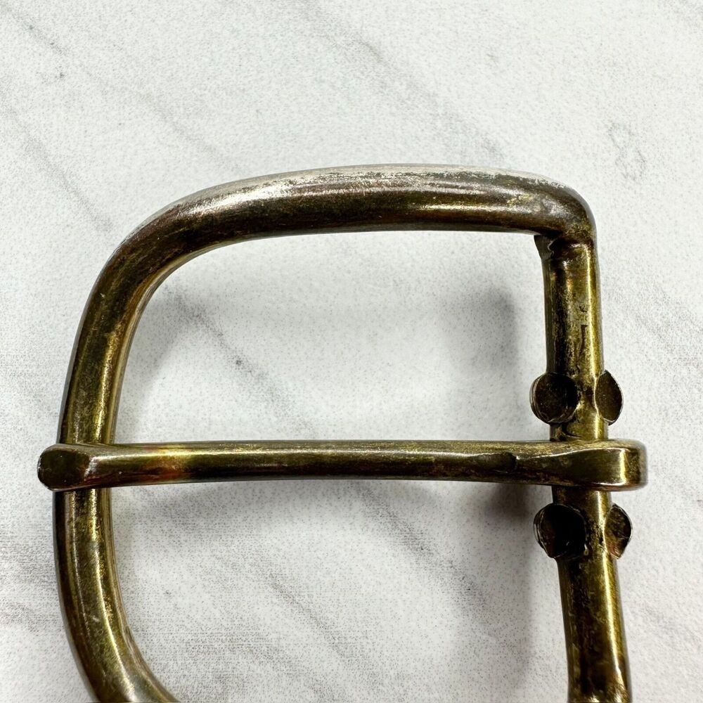 Rounded Simple Basic Belt Buckle - Picture 2 of 14